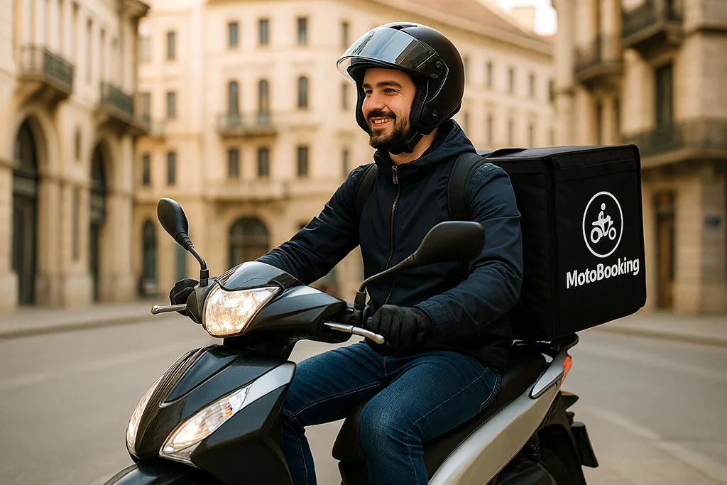 scooter leasing for delivery in Crete - MotoBooking