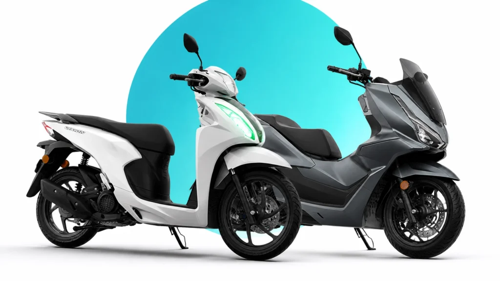 electric vs petrol scooter - MotoBooking Crete