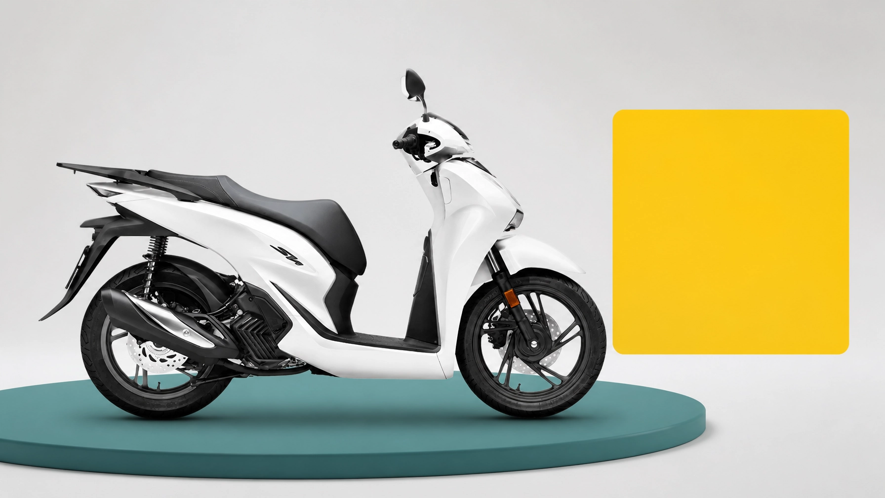 MotoBooking fleet of Honda and Voge scooters for monthly leasing in Heraklion